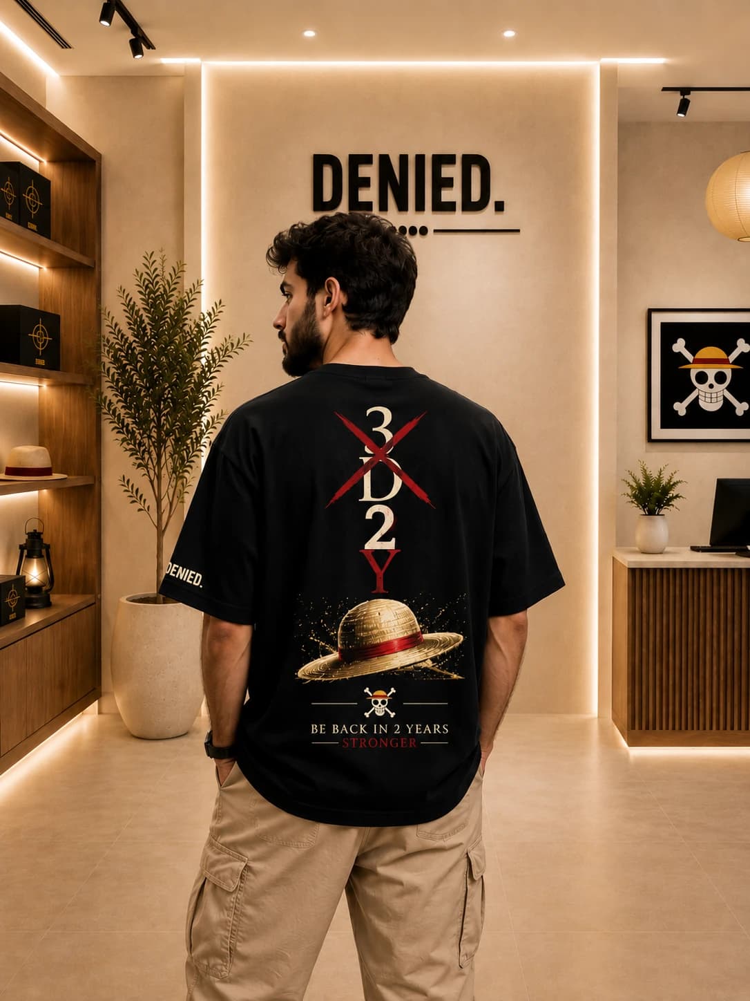 3D2Y Oversized Tee thumbnail 3