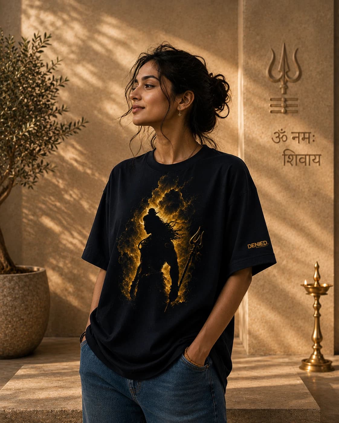 Aghora Oversized Tee thumbnail 3