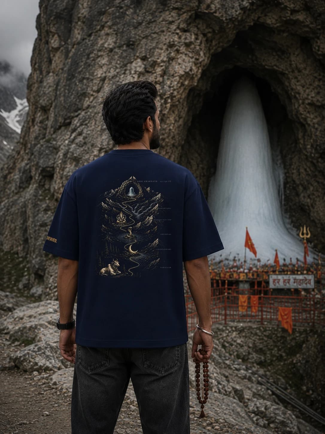 Amarnath Oversized Tee thumbnail 2
