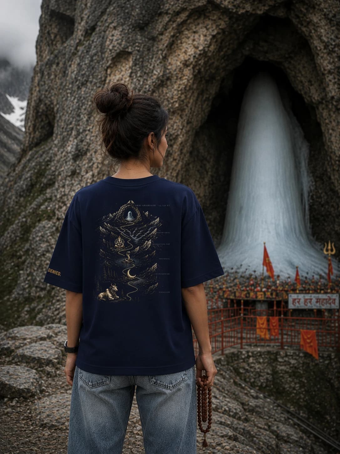 Amarnath Oversized Tee thumbnail 3