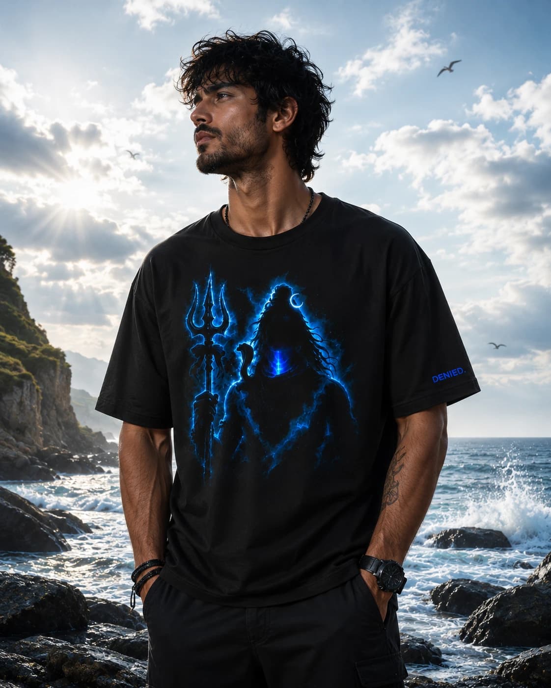 Halahal Oversized Tee thumbnail 2