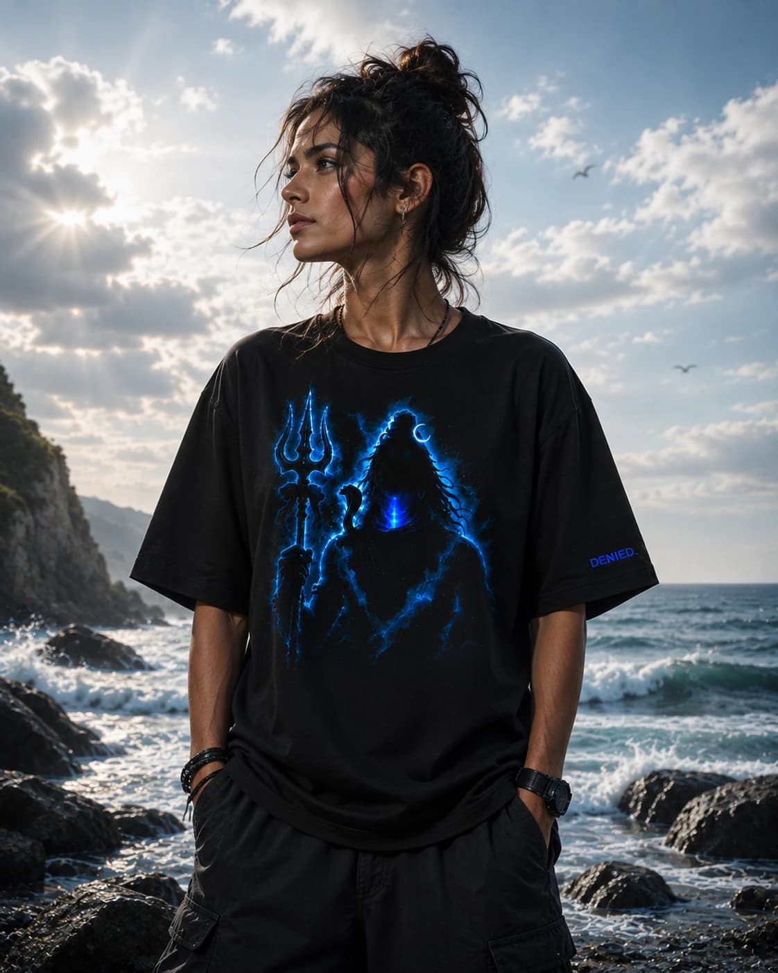 Halahal Oversized Tee thumbnail 3