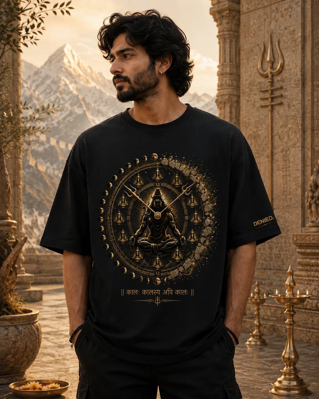 Mahakaal Oversized Tee thumbnail 2