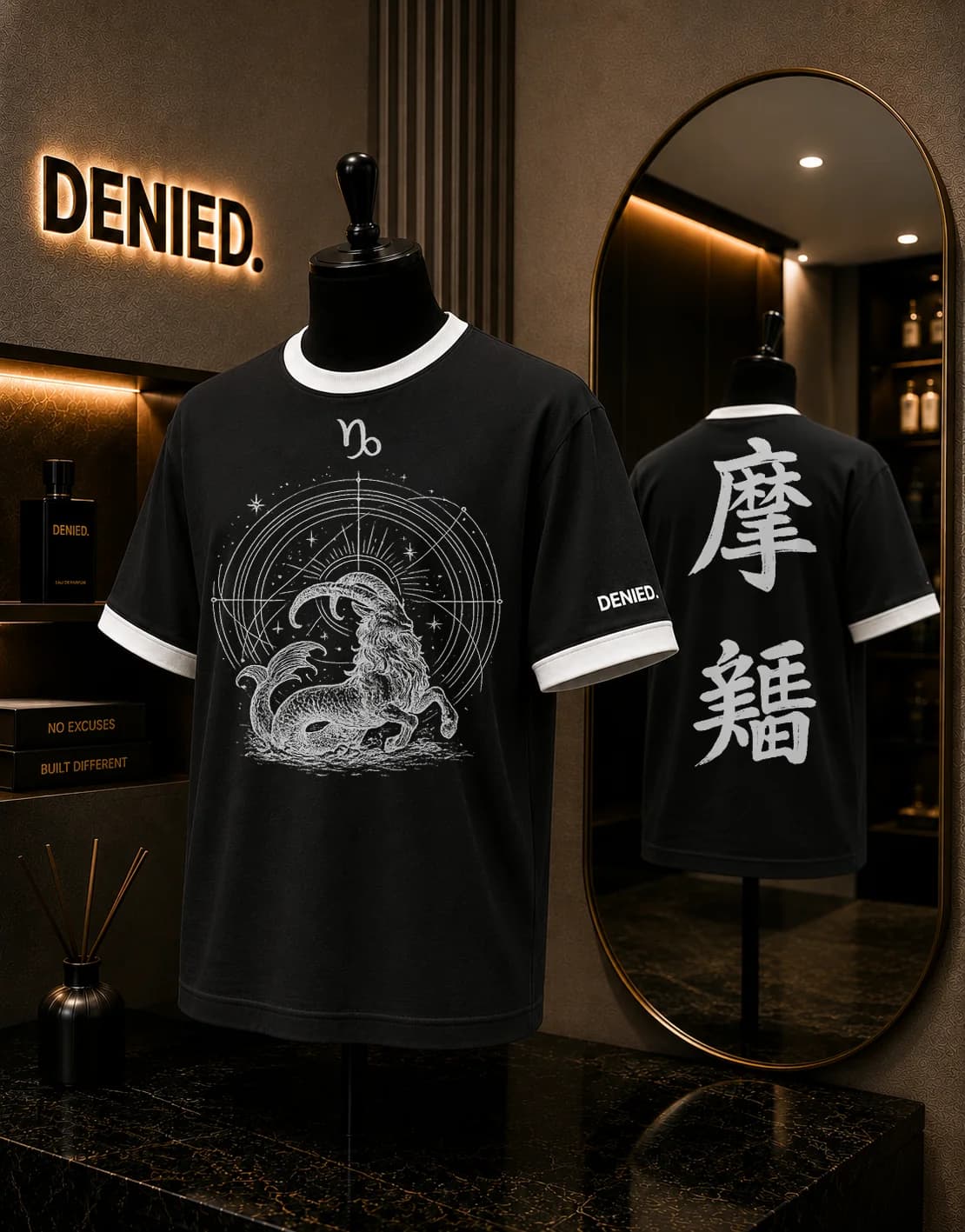 Zodiac Ringer Tee - 1