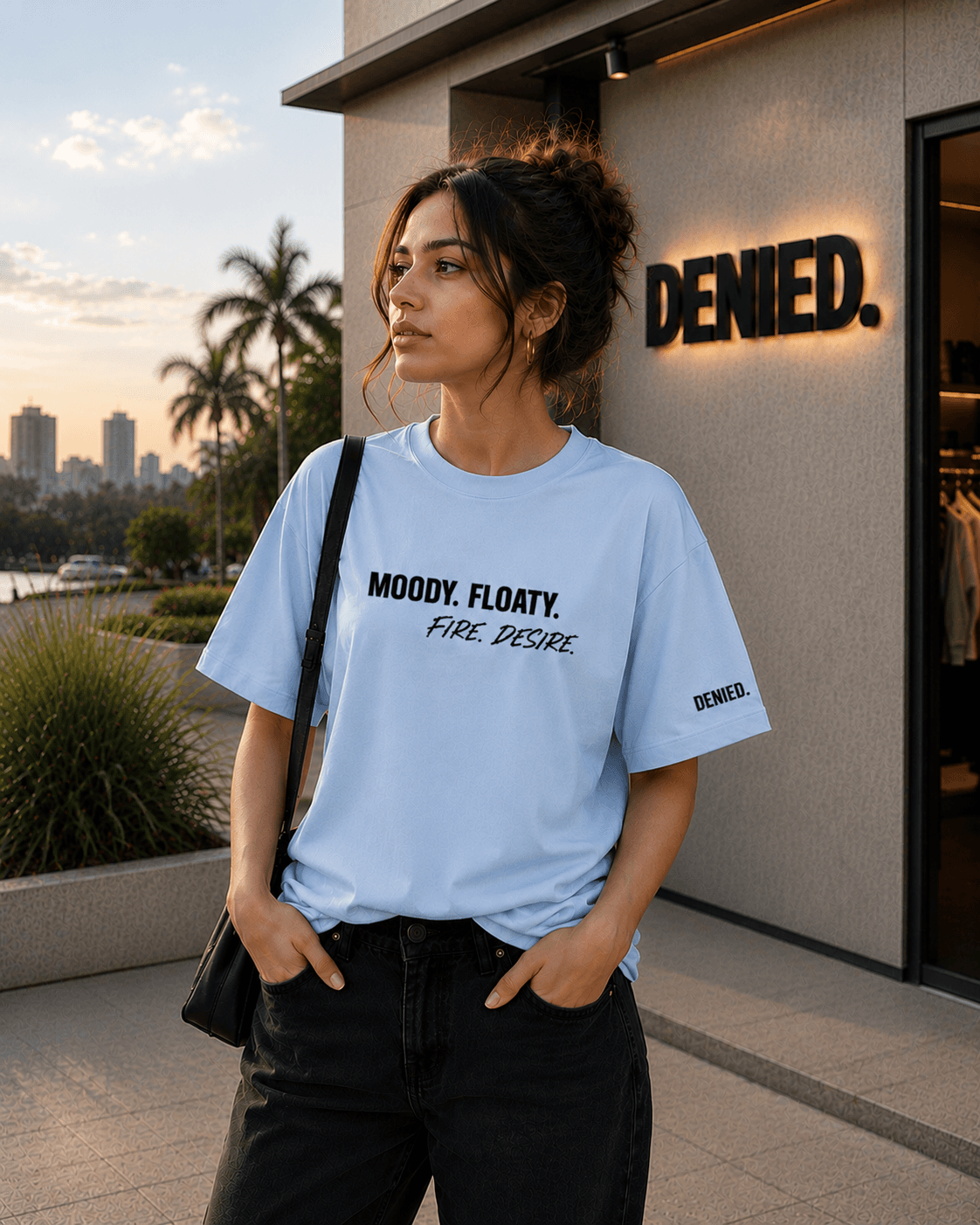 Moody Floaty Oversized Tee thumbnail 2
