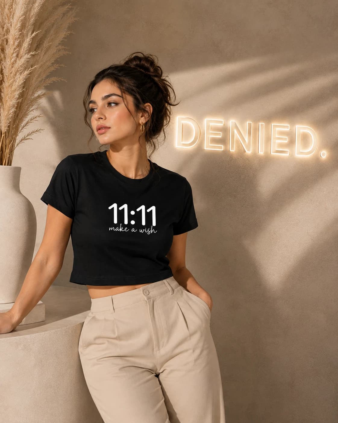 11:11 Crop Tee thumbnail 2