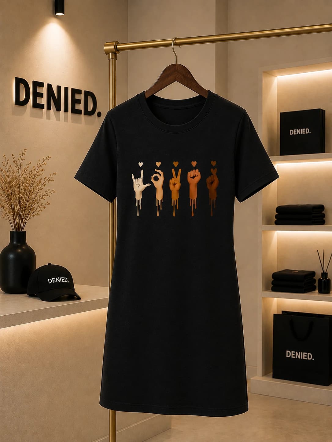 Expressions T-Shirt Dress preview 1