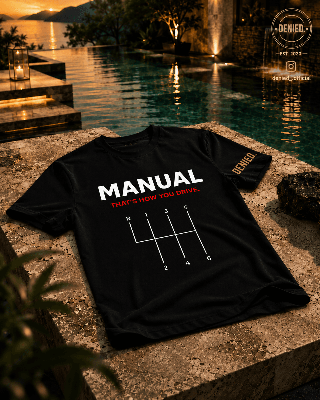 Drive or Ride Supima Tee