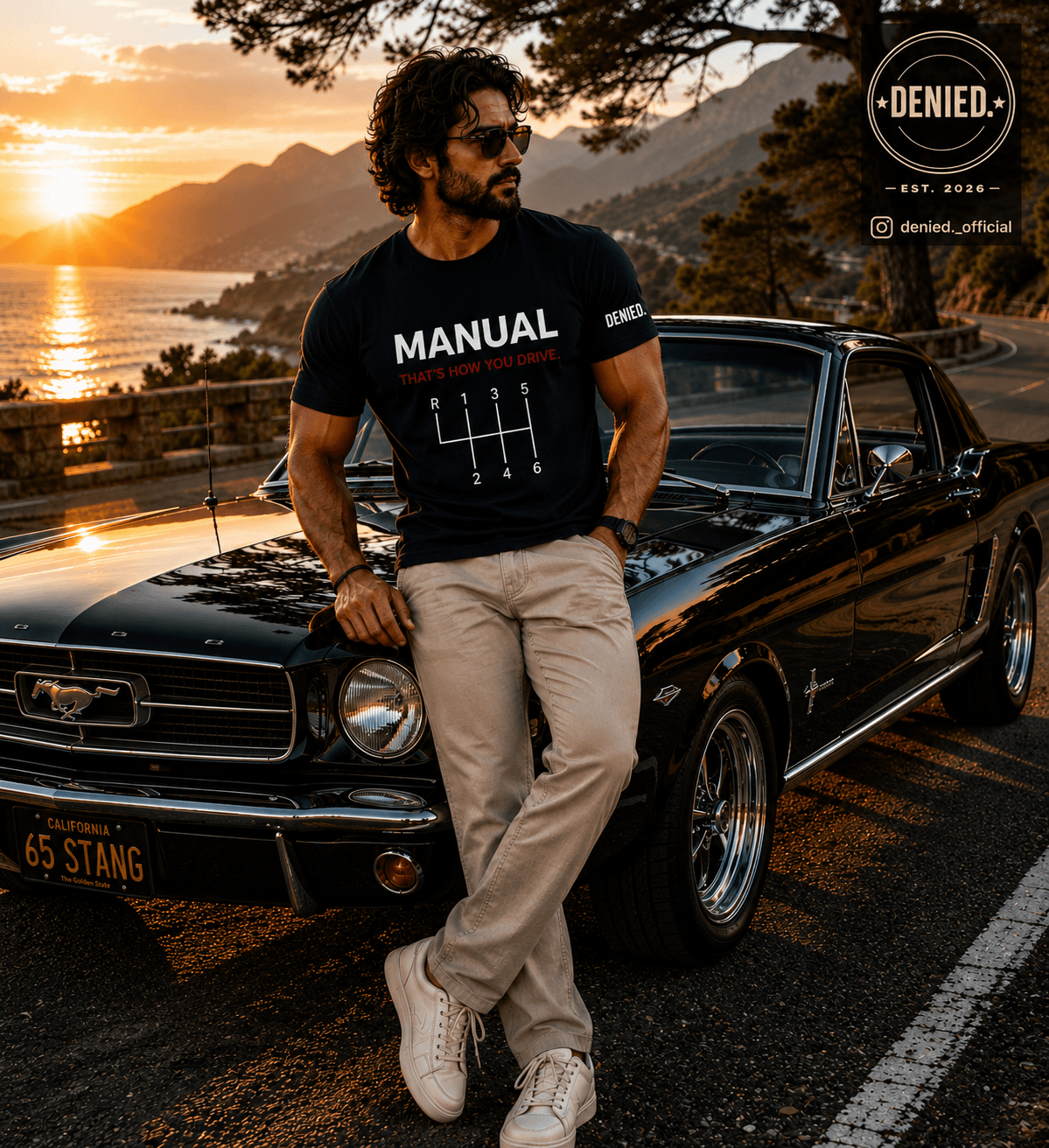 Drive or Ride Supima Tee thumbnail 3