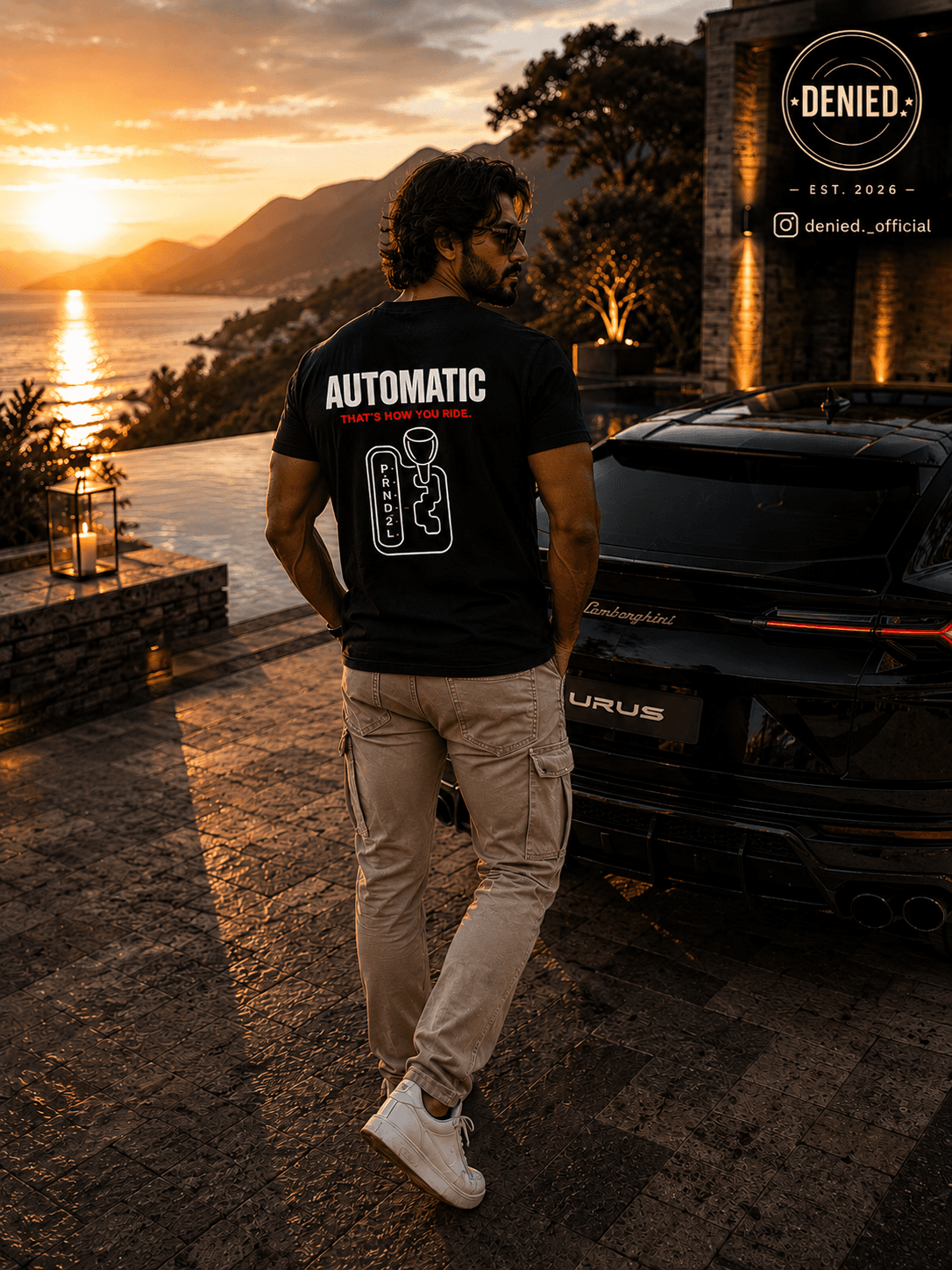 Drive or Ride Supima Tee thumbnail 4