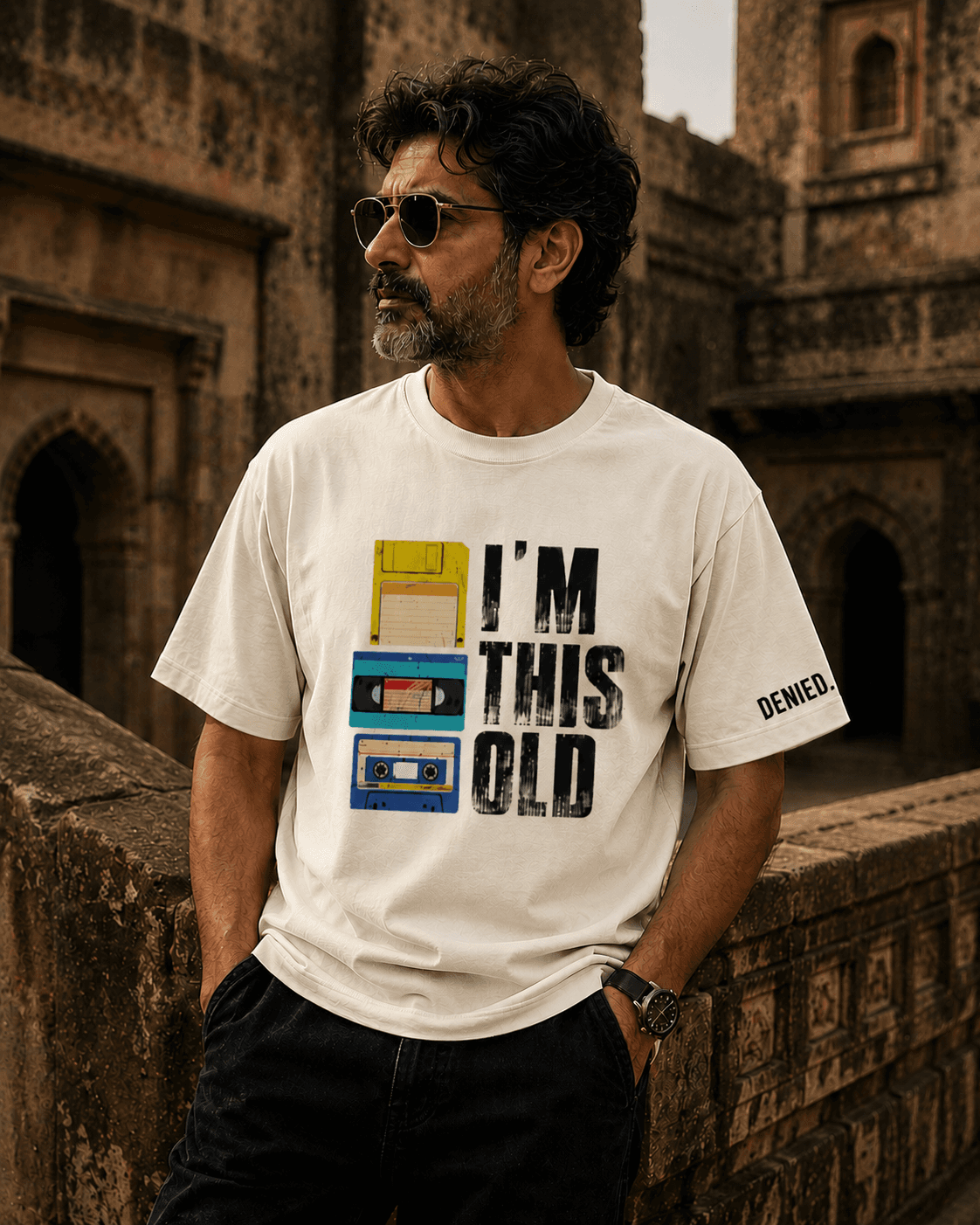 I'm This Old Oversized Tee thumbnail 2
