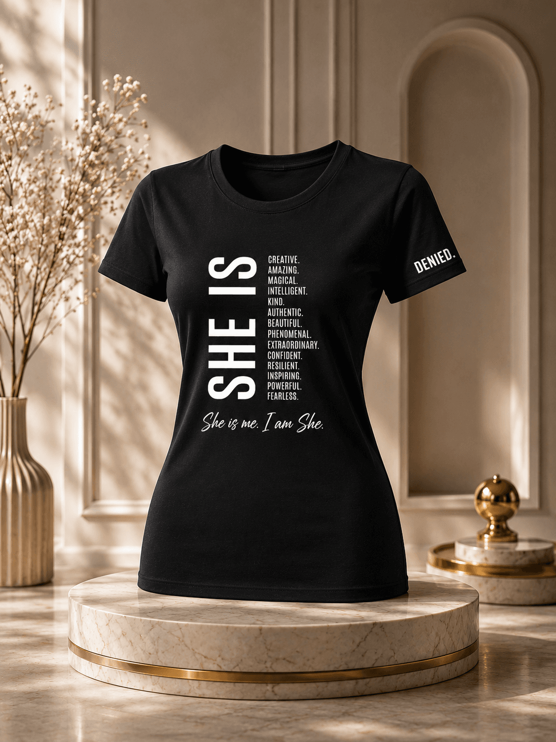 SHE IS Classic Tee - 1