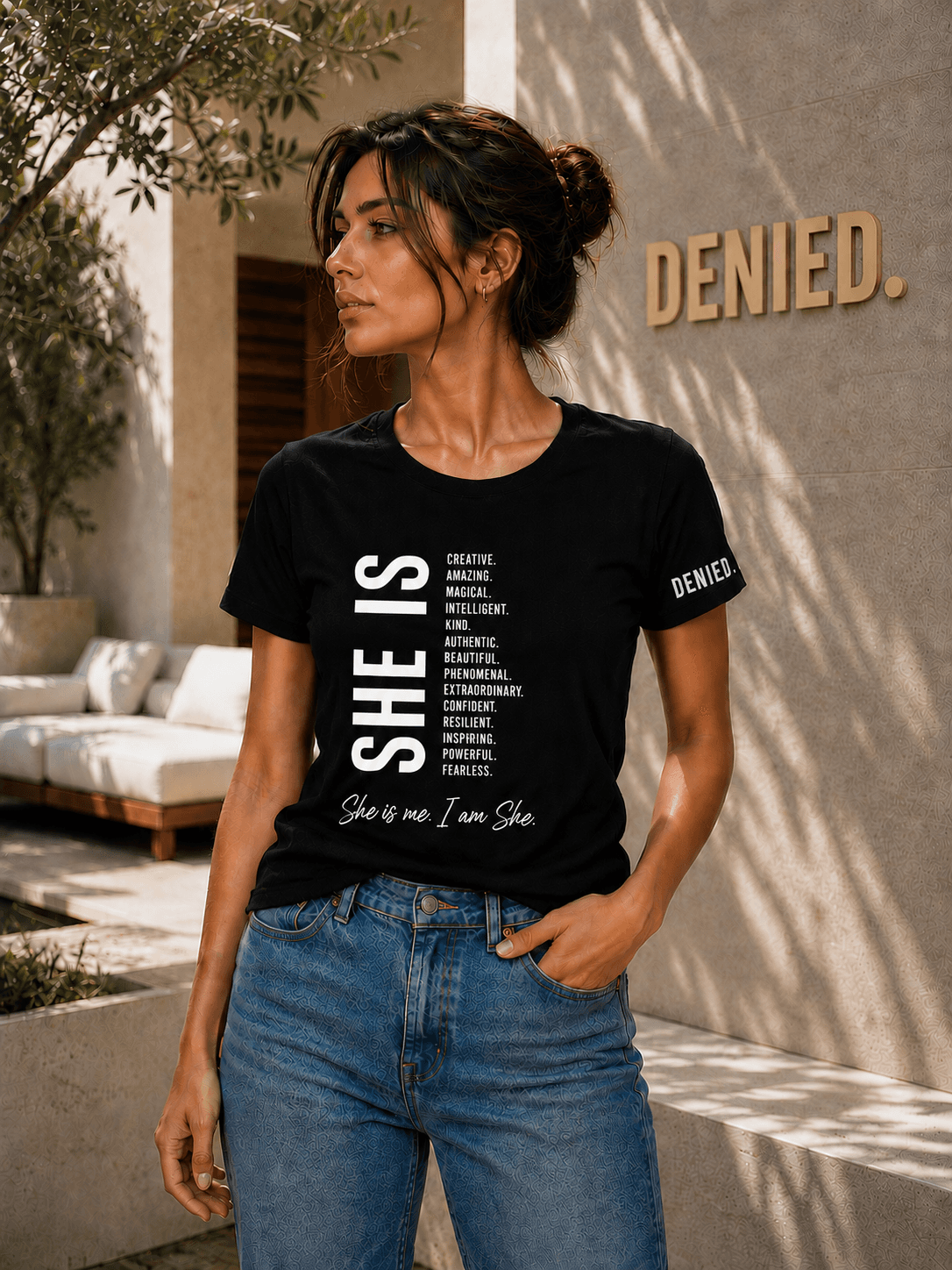 SHE IS Classic Tee thumbnail 2